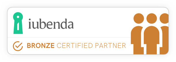 iubenda Certified
Bronze Partner